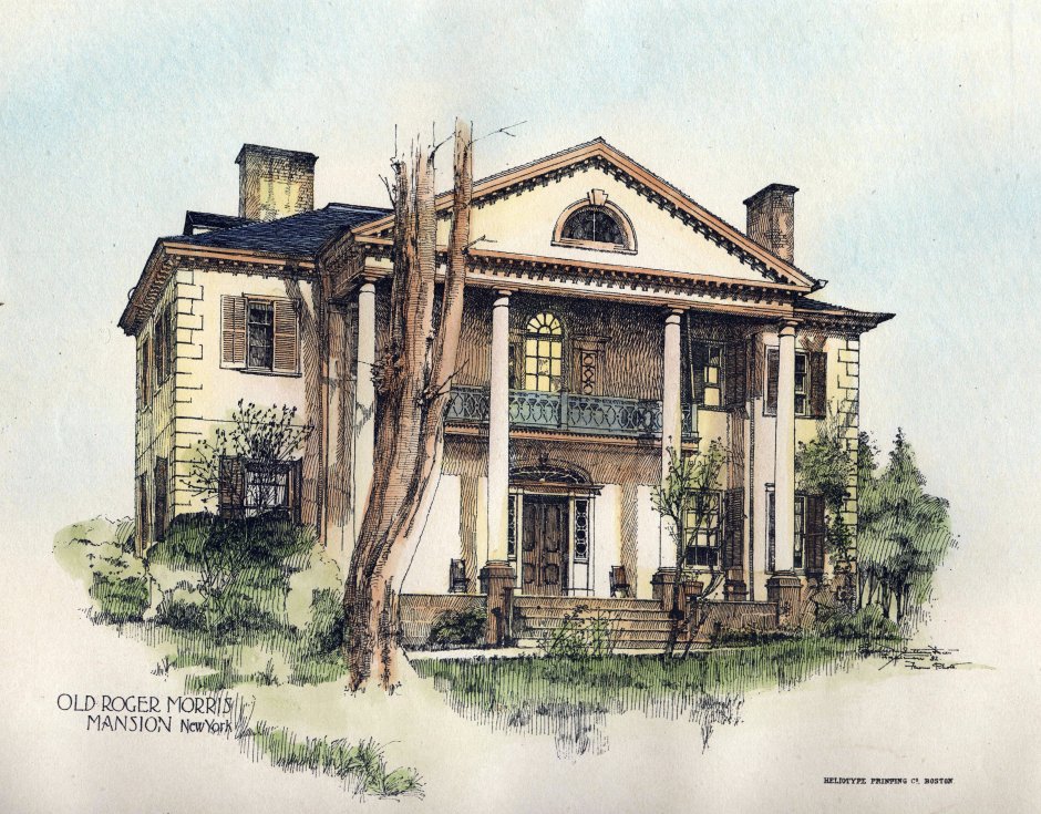 Morris-Jumel Mansion, 1893, Author's Collection